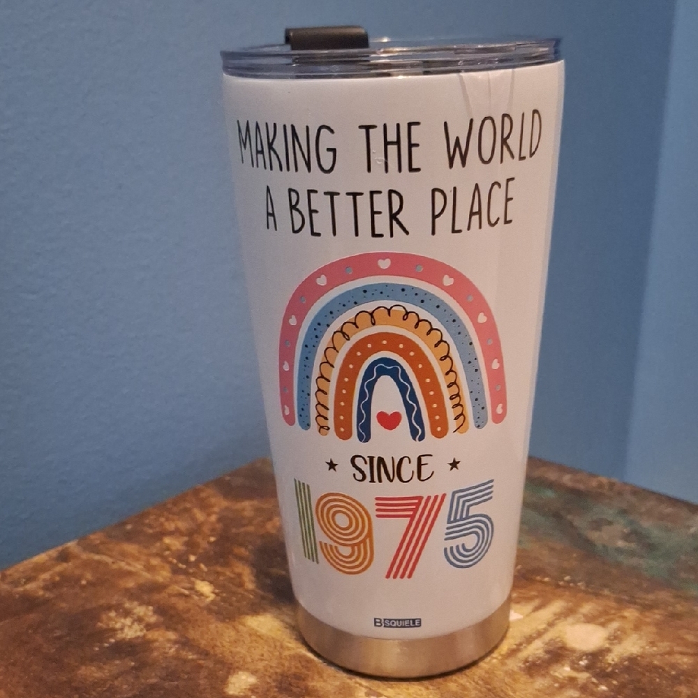 Inspirational Rainbow Tumbler